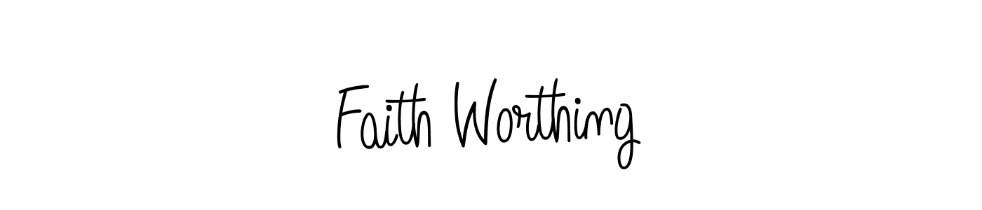 Make a short Faith Worthing signature style. Manage your documents anywhere anytime using Angelique-Rose-font-FFP. Create and add eSignatures, submit forms, share and send files easily. Faith Worthing signature style 5 images and pictures png