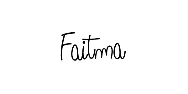 Make a beautiful signature design for name Faitma. Use this online signature maker to create a handwritten signature for free. Faitma signature style 5 images and pictures png