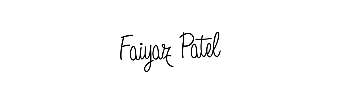 Faiyaz Patel stylish signature style. Best Handwritten Sign (Angelique-Rose-font-FFP) for my name. Handwritten Signature Collection Ideas for my name Faiyaz Patel. Faiyaz Patel signature style 5 images and pictures png