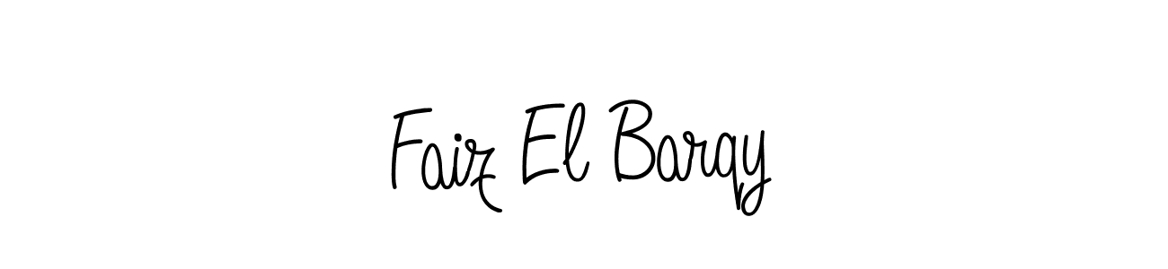 Also we have Faiz El Barqy name is the best signature style. Create professional handwritten signature collection using Angelique-Rose-font-FFP autograph style. Faiz El Barqy signature style 5 images and pictures png