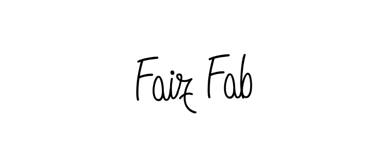 Once you've used our free online signature maker to create your best signature Angelique-Rose-font-FFP style, it's time to enjoy all of the benefits that Faiz Fab name signing documents. Faiz Fab signature style 5 images and pictures png