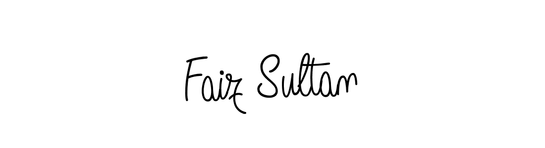 if you are searching for the best signature style for your name Faiz Sultan. so please give up your signature search. here we have designed multiple signature styles  using Angelique-Rose-font-FFP. Faiz Sultan signature style 5 images and pictures png