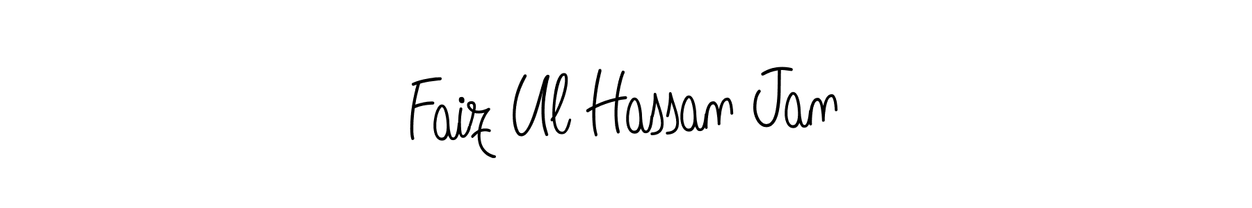 How to Draw Faiz Ul Hassan Jan signature style? Angelique-Rose-font-FFP is a latest design signature styles for name Faiz Ul Hassan Jan. Faiz Ul Hassan Jan signature style 5 images and pictures png