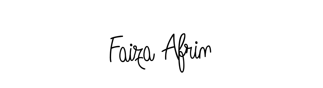 Make a beautiful signature design for name Faiza Afrin. Use this online signature maker to create a handwritten signature for free. Faiza Afrin signature style 5 images and pictures png