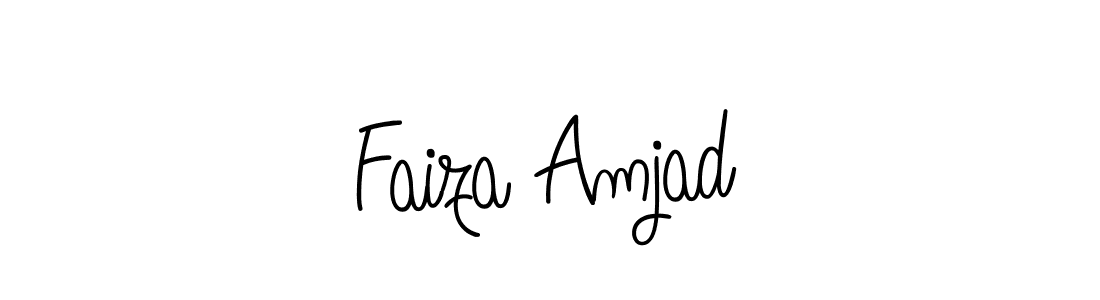 Check out images of Autograph of Faiza Amjad name. Actor Faiza Amjad Signature Style. Angelique-Rose-font-FFP is a professional sign style online. Faiza Amjad signature style 5 images and pictures png