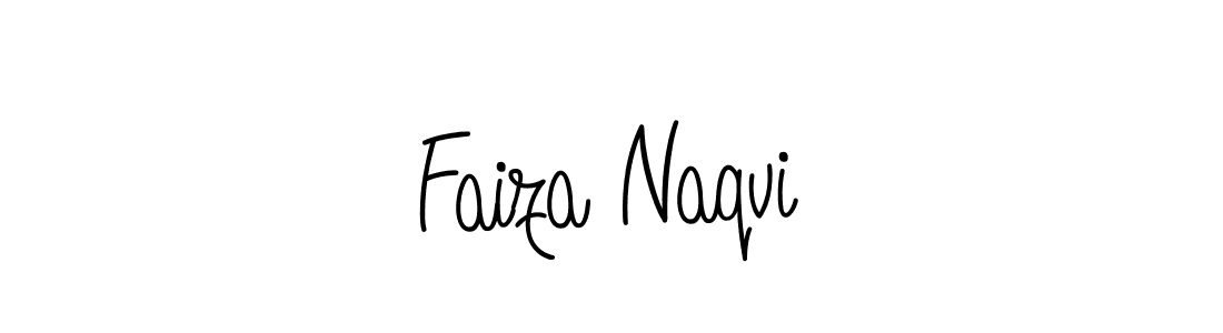 Once you've used our free online signature maker to create your best signature Angelique-Rose-font-FFP style, it's time to enjoy all of the benefits that Faiza Naqvi name signing documents. Faiza Naqvi signature style 5 images and pictures png
