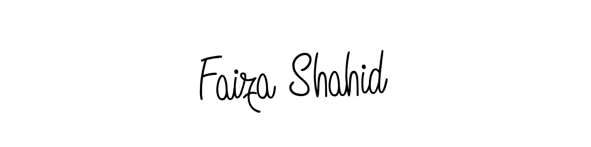 Similarly Angelique-Rose-font-FFP is the best handwritten signature design. Signature creator online .You can use it as an online autograph creator for name Faiza Shahid. Faiza Shahid signature style 5 images and pictures png