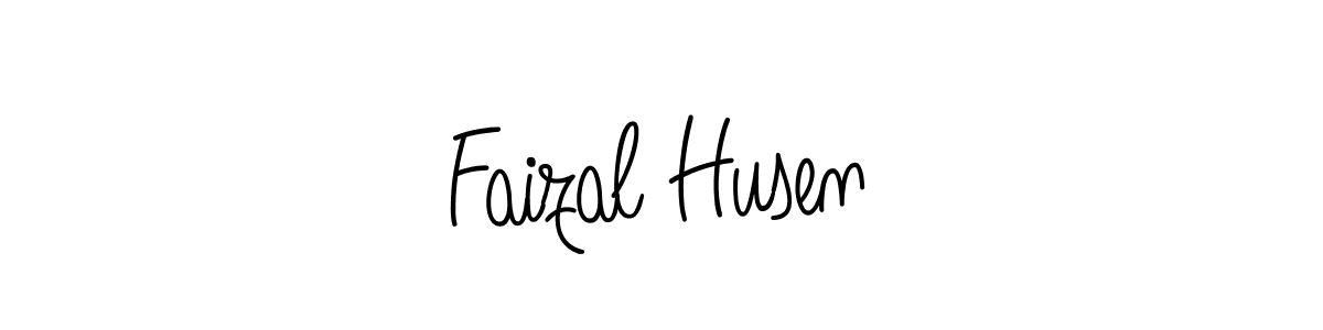 Also we have Faizal Husen name is the best signature style. Create professional handwritten signature collection using Angelique-Rose-font-FFP autograph style. Faizal Husen signature style 5 images and pictures png