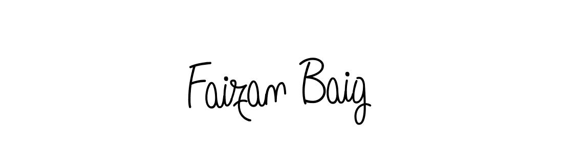 How to Draw Faizan Baig signature style? Angelique-Rose-font-FFP is a latest design signature styles for name Faizan Baig. Faizan Baig signature style 5 images and pictures png