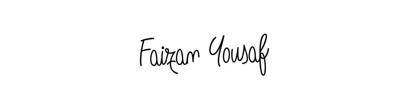 Also we have Faizan Yousaf name is the best signature style. Create professional handwritten signature collection using Angelique-Rose-font-FFP autograph style. Faizan Yousaf signature style 5 images and pictures png