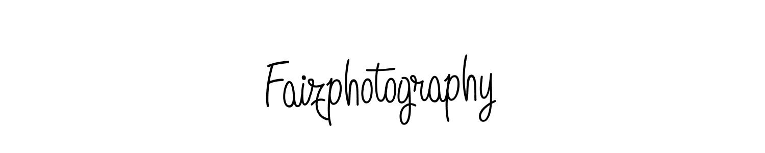 How to make Faizphotography name signature. Use Angelique-Rose-font-FFP style for creating short signs online. This is the latest handwritten sign. Faizphotography signature style 5 images and pictures png