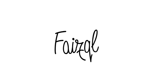 The best way (Angelique-Rose-font-FFP) to make a short signature is to pick only two or three words in your name. The name Faizql include a total of six letters. For converting this name. Faizql signature style 5 images and pictures png