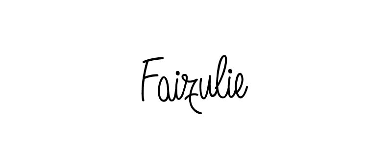 Also we have Faizulie name is the best signature style. Create professional handwritten signature collection using Angelique-Rose-font-FFP autograph style. Faizulie signature style 5 images and pictures png