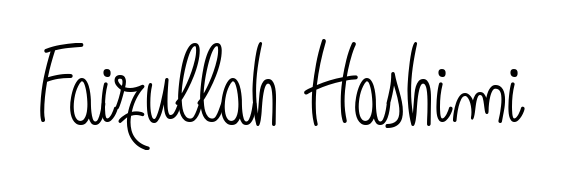 Create a personalized artistic stamp with Faizullah Hashimi in Angelique-Rose-font-FFP font. Perfect for visual artists, designers, and influencers. Faizullah Hashimi signature style 5 images and pictures png