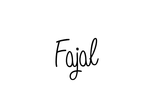 Make a beautiful signature design for name Fajal. Use this online signature maker to create a handwritten signature for free. Fajal signature style 5 images and pictures png