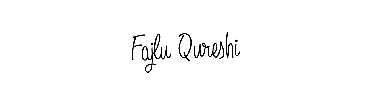 Once you've used our free online signature maker to create your best signature Angelique-Rose-font-FFP style, it's time to enjoy all of the benefits that Fajlu Qureshi name signing documents. Fajlu Qureshi signature style 5 images and pictures png