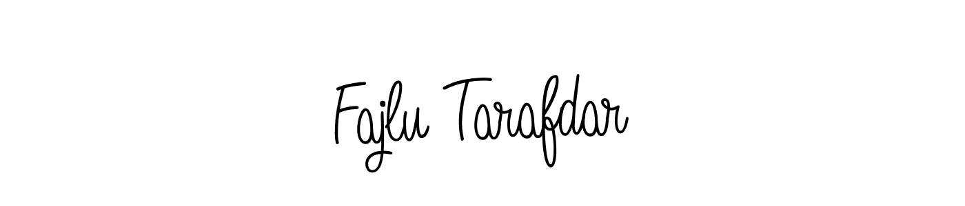 Make a beautiful signature design for name Fajlu Tarafdar. With this signature (Angelique-Rose-font-FFP) style, you can create a handwritten signature for free. Fajlu Tarafdar signature style 5 images and pictures png