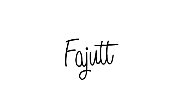 How to Draw Fajutt signature style? Angelique-Rose-font-FFP is a latest design signature styles for name Fajutt. Fajutt signature style 5 images and pictures png