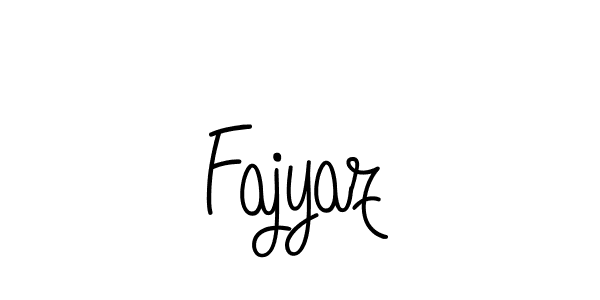 Make a beautiful signature design for name Fajyaz. Use this online signature maker to create a handwritten signature for free. Fajyaz signature style 5 images and pictures png