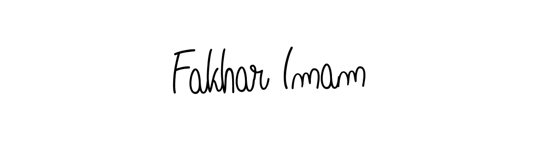 Also we have Fakhar Imam name is the best signature style. Create professional handwritten signature collection using Angelique-Rose-font-FFP autograph style. Fakhar Imam signature style 5 images and pictures png