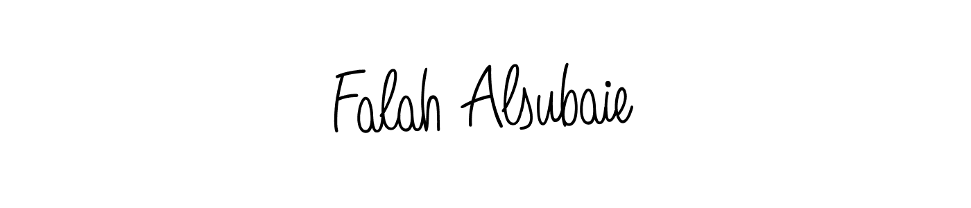 if you are searching for the best signature style for your name Falah Alsubaie. so please give up your signature search. here we have designed multiple signature styles  using Angelique-Rose-font-FFP. Falah Alsubaie signature style 5 images and pictures png