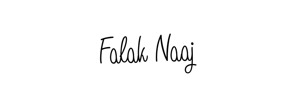 Similarly Angelique-Rose-font-FFP is the best handwritten signature design. Signature creator online .You can use it as an online autograph creator for name Falak Naaj. Falak Naaj signature style 5 images and pictures png