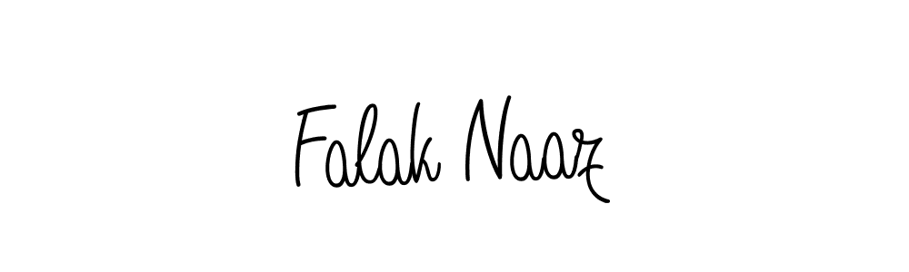 Also we have Falak Naaz name is the best signature style. Create professional handwritten signature collection using Angelique-Rose-font-FFP autograph style. Falak Naaz signature style 5 images and pictures png