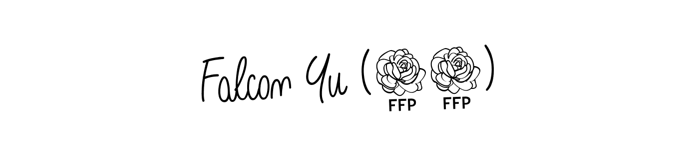 Design your own signature with our free online signature maker. With this signature software, you can create a handwritten (Angelique-Rose-font-FFP) signature for name Falcon Yu (23). Falcon Yu (23) signature style 5 images and pictures png