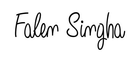 The best way (Angelique-Rose-font-FFP) to make a short signature is to pick only two or three words in your name. For converting this name Falen Singha. Falen Singha signature style 5 images and pictures png