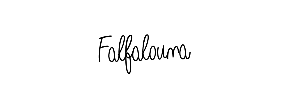 Make a beautiful signature design for name Falfalouna. Use this online signature maker to create a handwritten signature for free. Falfalouna signature style 5 images and pictures png