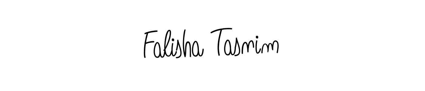 Also we have Falisha Tasnim name is the best signature style. Create professional handwritten signature collection using Angelique-Rose-font-FFP autograph style. Falisha Tasnim signature style 5 images and pictures png