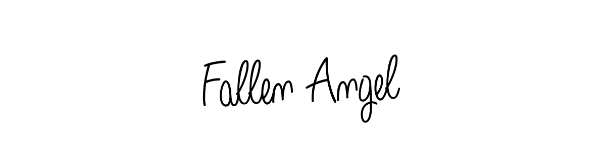 Fallen Angel stylish signature style. Best Handwritten Sign (Angelique-Rose-font-FFP) for my name. Handwritten Signature Collection Ideas for my name Fallen Angel. Fallen Angel signature style 5 images and pictures png