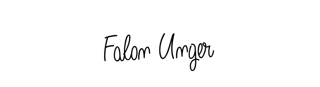 Angelique-Rose-font-FFP is a professional signature style that is perfect for those who want to add a touch of class to their signature. It is also a great choice for those who want to make their signature more unique. Get Falon Unger name to fancy signature for free. Falon Unger signature style 5 images and pictures png