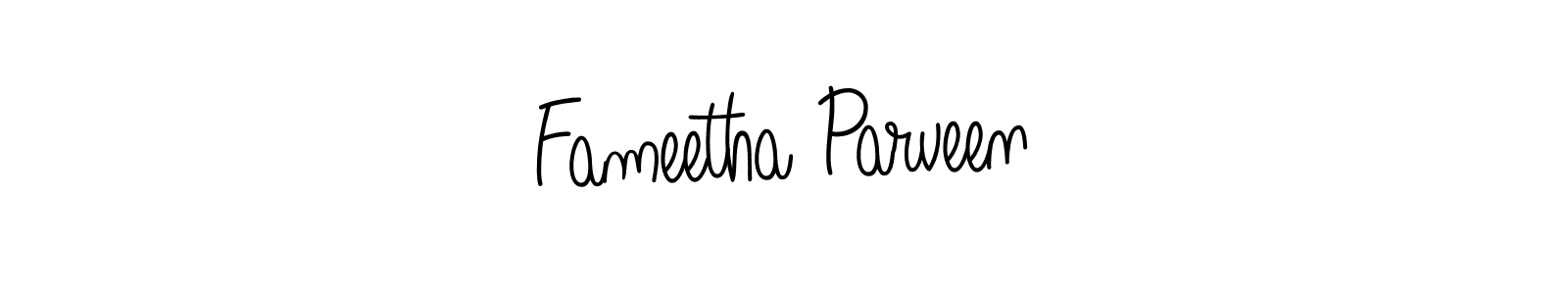 Best and Professional Signature Style for Fameetha Parveen. Angelique-Rose-font-FFP Best Signature Style Collection. Fameetha Parveen signature style 5 images and pictures png