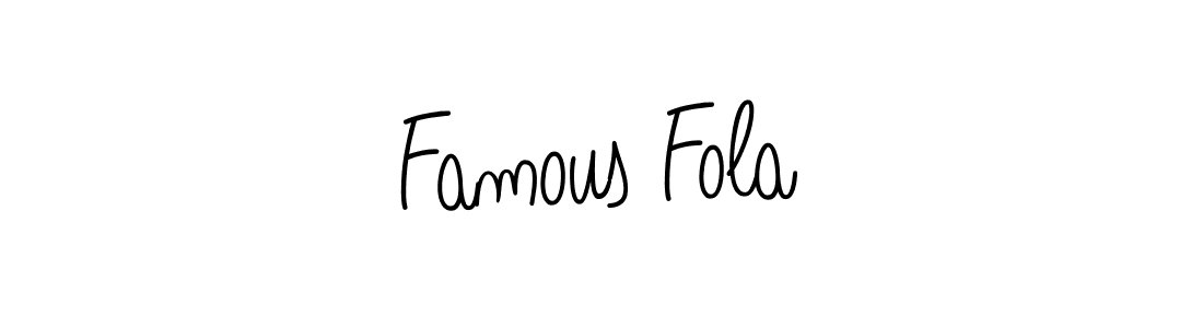 Similarly Angelique-Rose-font-FFP is the best handwritten signature design. Signature creator online .You can use it as an online autograph creator for name Famous Fola. Famous Fola signature style 5 images and pictures png
