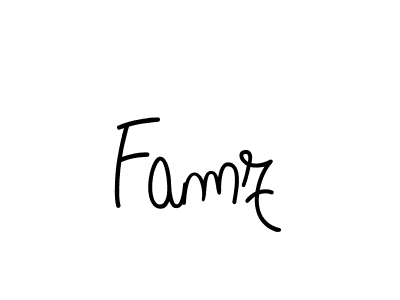 Best and Professional Signature Style for Famz. Angelique-Rose-font-FFP Best Signature Style Collection. Famz signature style 5 images and pictures png