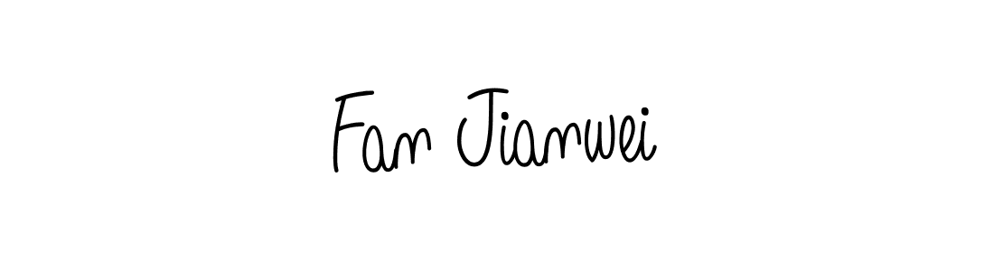 How to make Fan Jianwei signature? Angelique-Rose-font-FFP is a professional autograph style. Create handwritten signature for Fan Jianwei name. Fan Jianwei signature style 5 images and pictures png