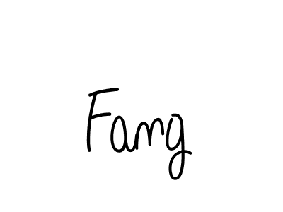 Make a beautiful signature design for name Fang. With this signature (Angelique-Rose-font-FFP) style, you can create a handwritten signature for free. Fang signature style 5 images and pictures png