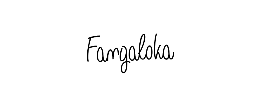 Angelique-Rose-font-FFP is a professional signature style that is perfect for those who want to add a touch of class to their signature. It is also a great choice for those who want to make their signature more unique. Get Fangaloka name to fancy signature for free. Fangaloka signature style 5 images and pictures png
