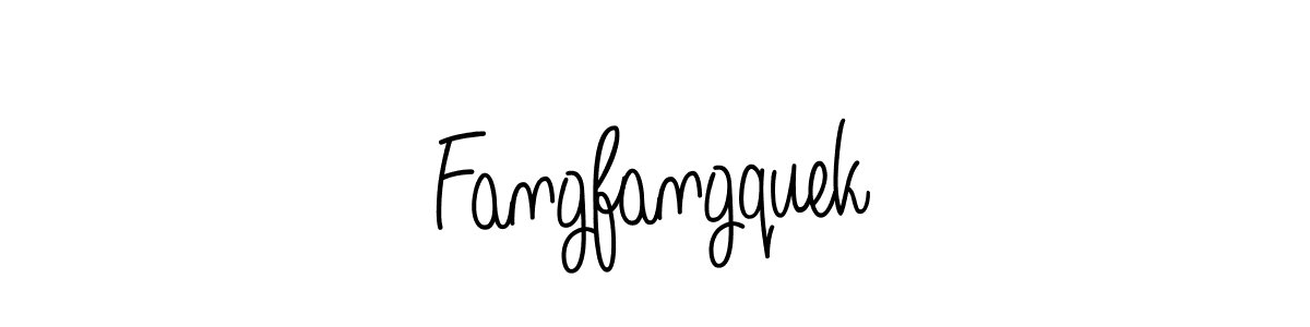 You can use this online signature creator to create a handwritten signature for the name Fangfangquek. This is the best online autograph maker. Fangfangquek signature style 5 images and pictures png