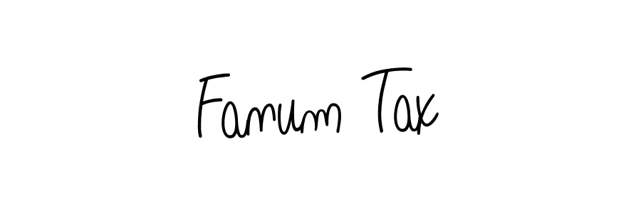 Fanum Tax stylish signature style. Best Handwritten Sign (Angelique-Rose-font-FFP) for my name. Handwritten Signature Collection Ideas for my name Fanum Tax. Fanum Tax signature style 5 images and pictures png