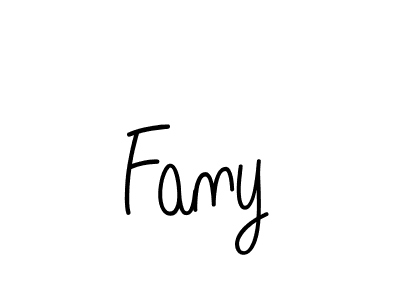 Design your own signature with our free online signature maker. With this signature software, you can create a handwritten (Angelique-Rose-font-FFP) signature for name Fany. Fany signature style 5 images and pictures png