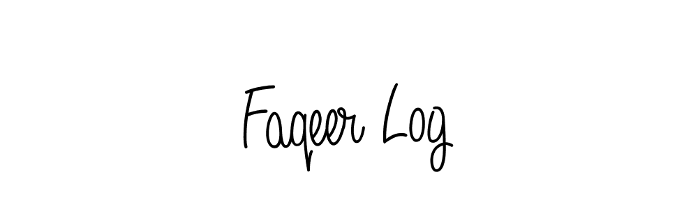 Angelique-Rose-font-FFP is a professional signature style that is perfect for those who want to add a touch of class to their signature. It is also a great choice for those who want to make their signature more unique. Get Faqeer Log name to fancy signature for free. Faqeer Log signature style 5 images and pictures png