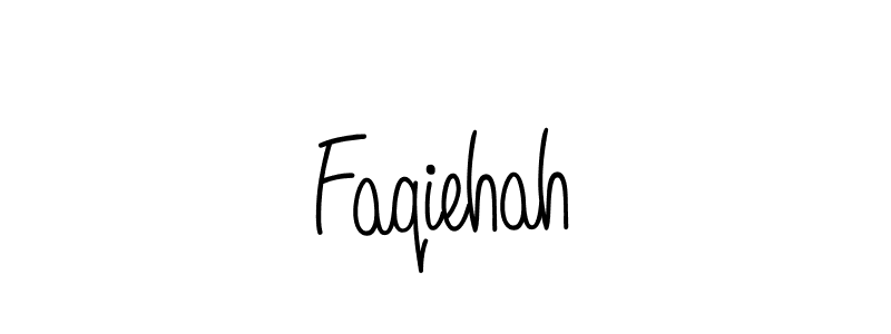 Also we have Faqiehah name is the best signature style. Create professional handwritten signature collection using Angelique-Rose-font-FFP autograph style. Faqiehah signature style 5 images and pictures png