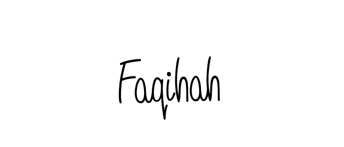 How to Draw Faqihah signature style? Angelique-Rose-font-FFP is a latest design signature styles for name Faqihah. Faqihah signature style 5 images and pictures png