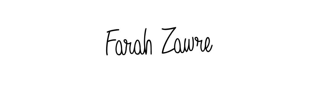 How to Draw Farah Zawre signature style? Angelique-Rose-font-FFP is a latest design signature styles for name Farah Zawre. Farah Zawre signature style 5 images and pictures png