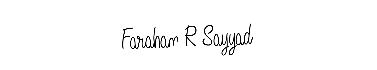 See photos of Farahan R Sayyad official signature by Spectra . Check more albums & portfolios. Read reviews & check more about Angelique-Rose-font-FFP font. Farahan R Sayyad signature style 5 images and pictures png