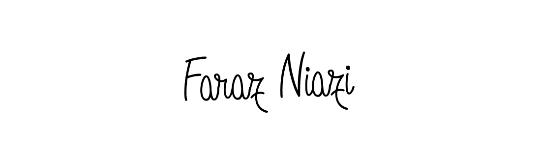 Also we have Faraz Niazi name is the best signature style. Create professional handwritten signature collection using Angelique-Rose-font-FFP autograph style. Faraz Niazi signature style 5 images and pictures png