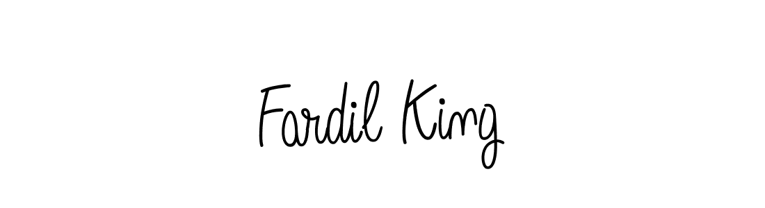 Create a beautiful signature design for name Fardil King. With this signature (Angelique-Rose-font-FFP) fonts, you can make a handwritten signature for free. Fardil King signature style 5 images and pictures png