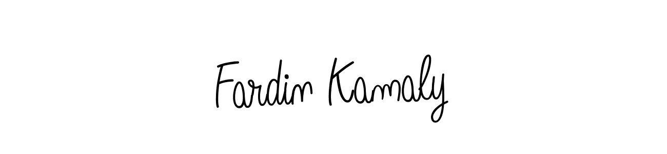 Also You can easily find your signature by using the search form. We will create Fardin Kamaly name handwritten signature images for you free of cost using Angelique-Rose-font-FFP sign style. Fardin Kamaly signature style 5 images and pictures png